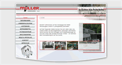 Desktop Screenshot of mueller-formenbau-gmbh.de